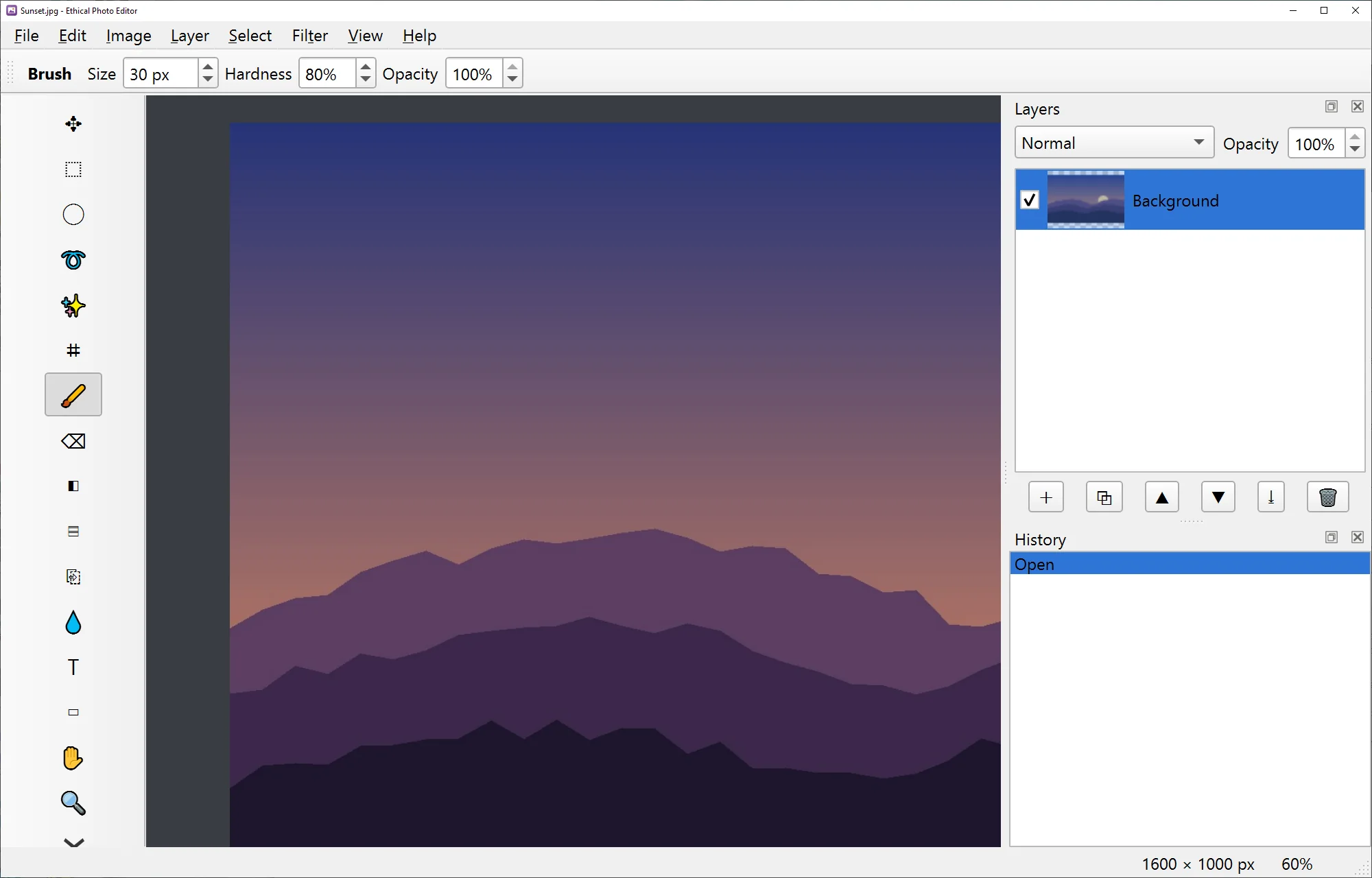 Ethical Photo Editor
